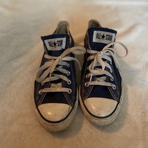Navy Blue Converse